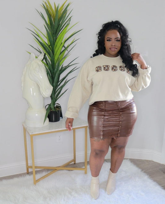 Feelin' Good | Sweatshirt (READ DESCRIPTION) - Curve Six Boutique